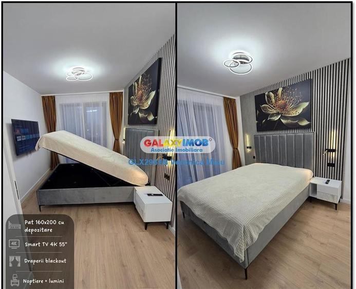 Apartament cu 2 camere decomandat, mobilat în Theodor Pallady