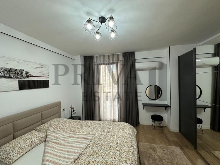 Apartament cu 2 camere semidecomandat, mobilat în Torontalului