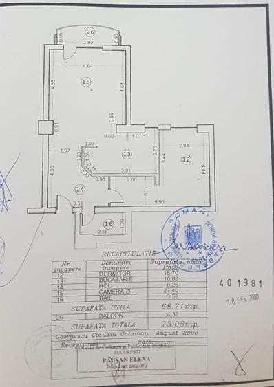 Apartament 2 camere I 73mp I Parter I Atlantis One I sos Dobroesti - 14