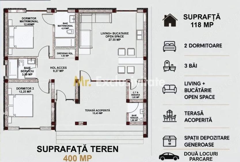Casă cu Teren 400 Mp în Ștefănești