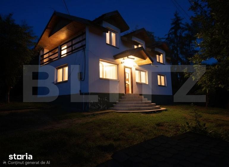 Casă cu 4 camere cu Teren 866 Mp în Măgura