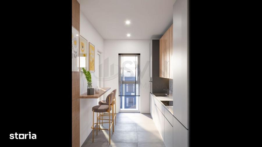 Apartament cu 2 camere decomandat în Băneasa