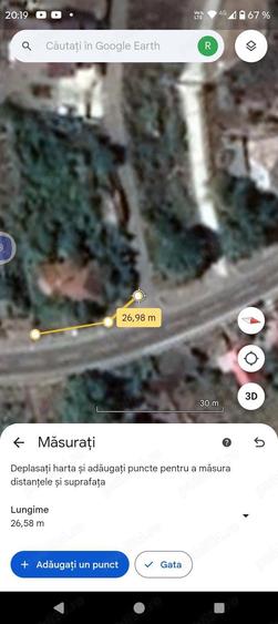 Teren de 900 mp, în Central