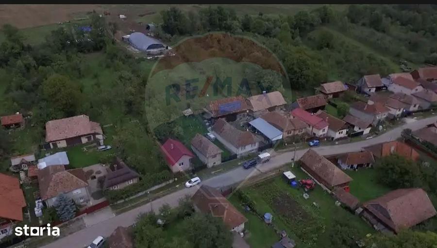 Casă cu 2 camere cu Teren 1102 Mp în Agăș