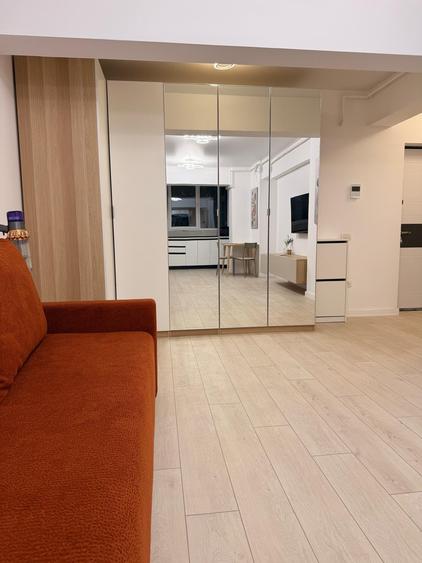 Apartament cu 2 camere semidecomandat, mobilat în Popești-Leordeni