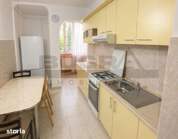 Apartament cu 2 camere decomandat, mobilat în Gruia