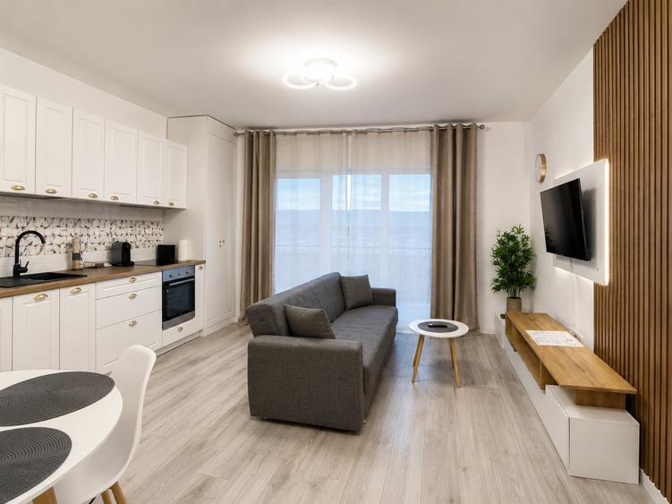 Apartament cu 2 camere semidecomandat, mobilat în Florești
