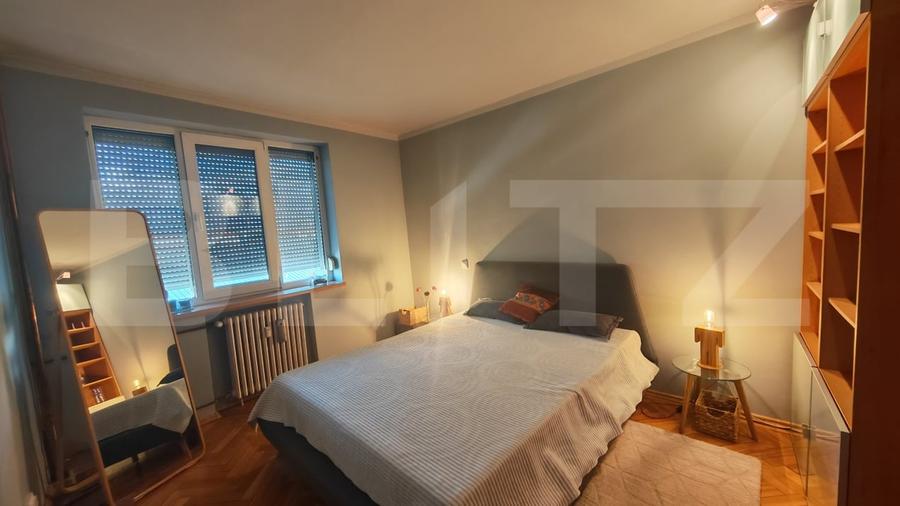 Apartament cu 3 camere semidecomandat, mobilat în Cantemir