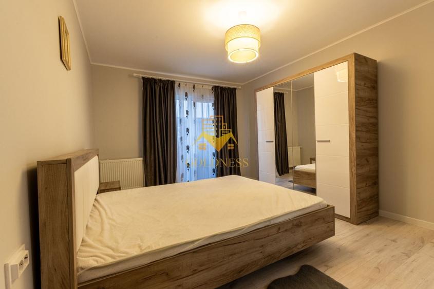 Apartament cu 3 camere semidecomandat, mobilat în Florești