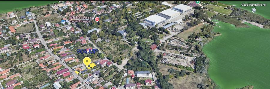 Teren Construcții intravilan de 904 mp, în Palazu Mare