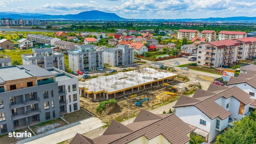 Apartament cu 2 camere decomandat în Sânpetru