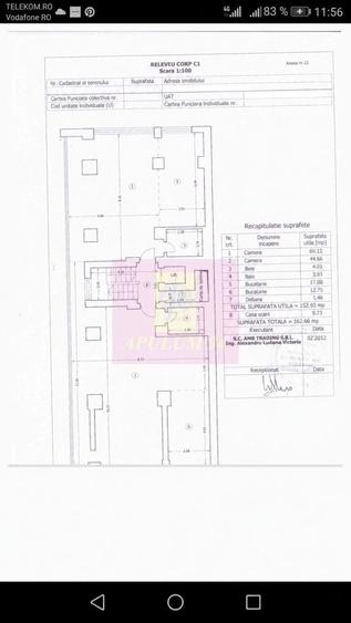 Apartament cu 2 camere decomandat în Floreasca