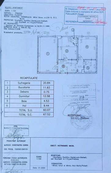 Apartament cu 2 camere decomandat în Mihai Bravu
