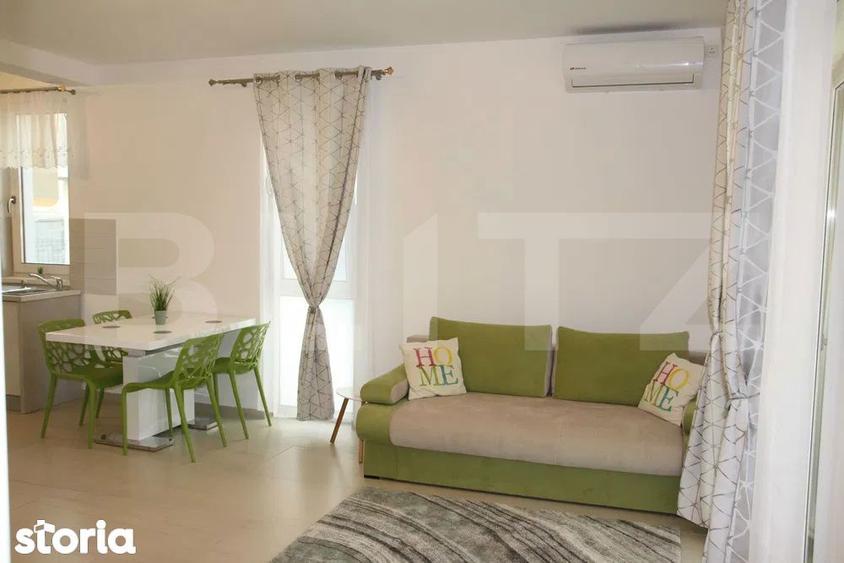 Apartament cu 2 camere, mobilat în Dumbrăvița