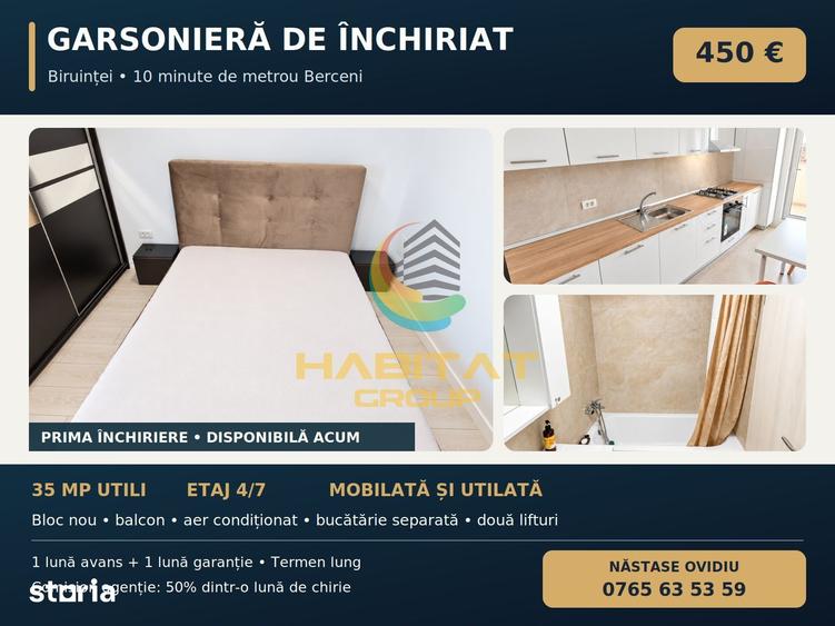 Garsonieră decomandată în Central
