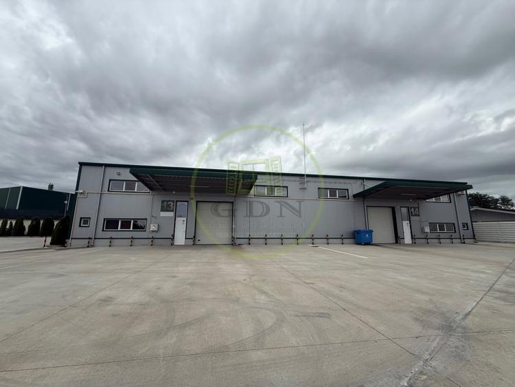 Spațiu industrial, de 600 mp, în Cârcea