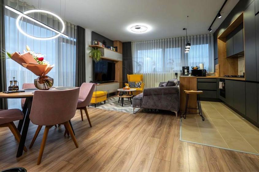 Apartament cu 3 camere decomandat, mobilat în Torontalului