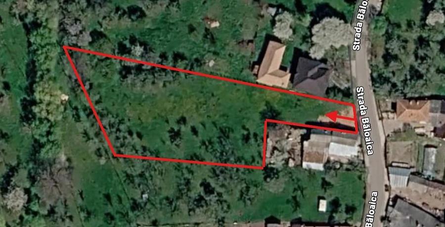 Teren intravlian 2046mp Campulung Arges - 1
