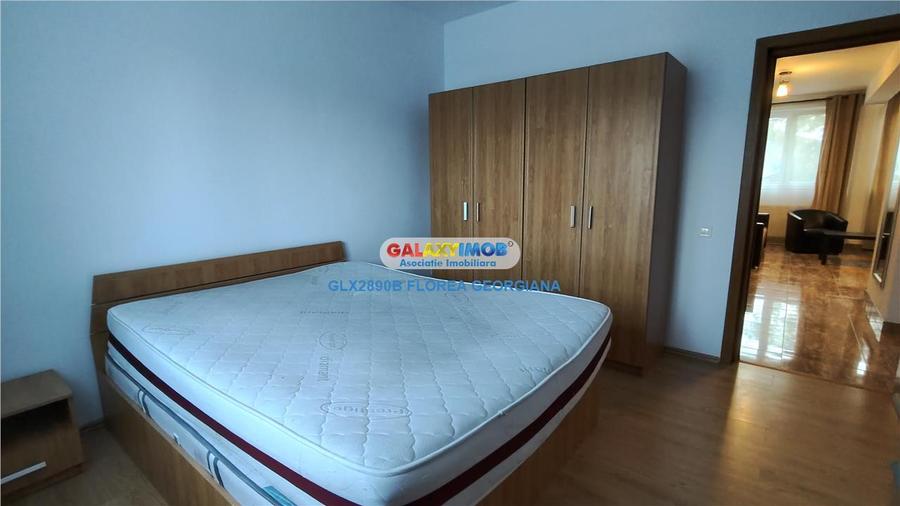 Apartament cu 2 camere semidecomandat, mobilat în Băneasa