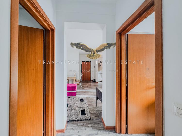 Apartament cu 2 camere semidecomandat, mobilat în Bună Ziua