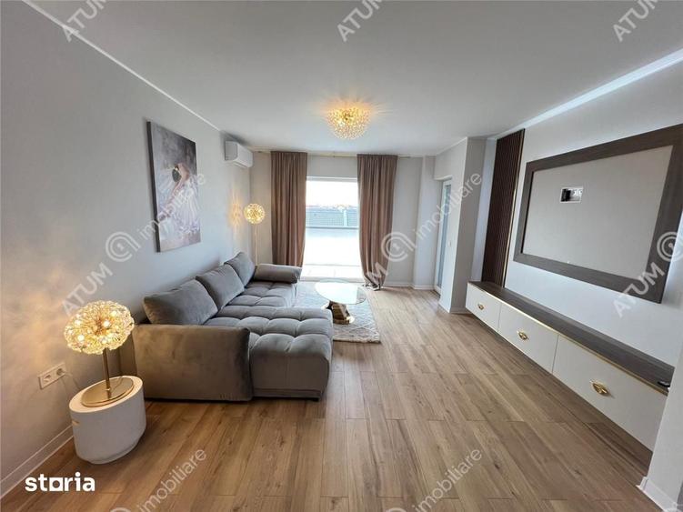 Apartament cu 3 camere, mobilat în Central