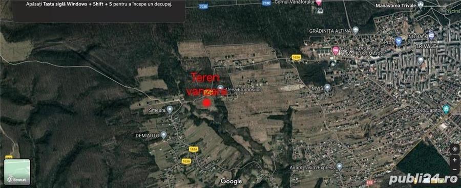 Teren de 6446 mp, în Smeura