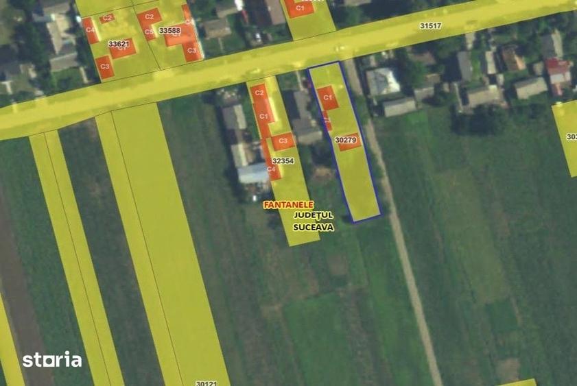 Casă cu 3 camere cu Teren 926 Mp în Fântânele