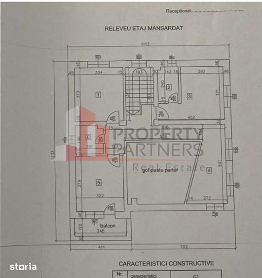 Casă cu 5 camere cu Teren 500 Mp în Palanca