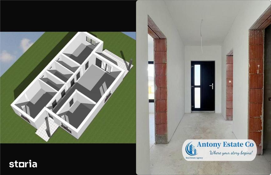 Casă cu 4 camere cu Teren 553 Mp în Sântandrei