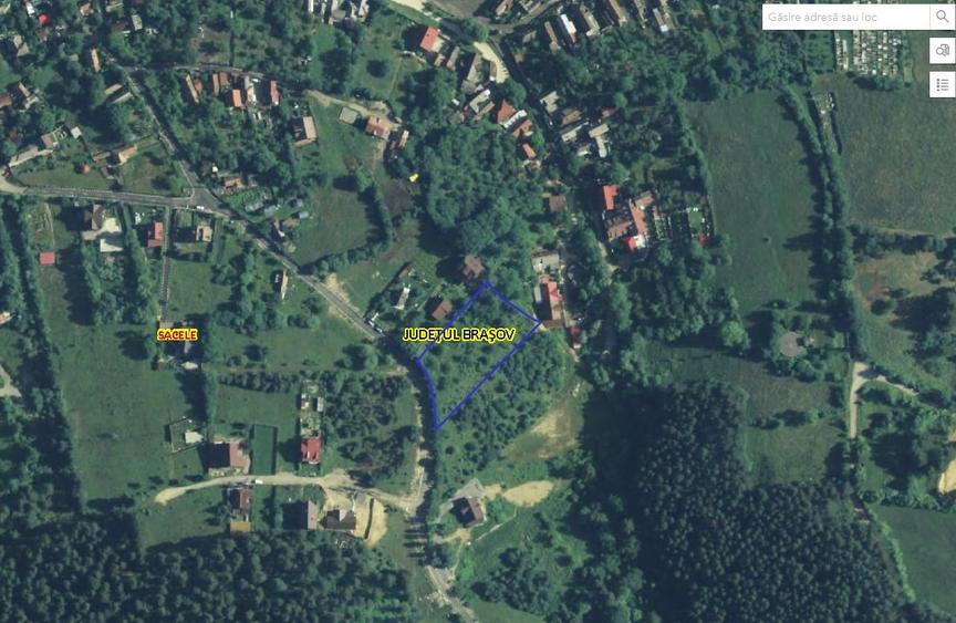 Teren Construcții intravilan de 1500 mp, în Poiana Angelescu