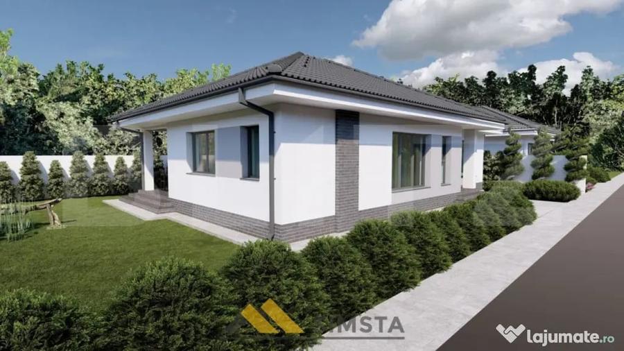 Casă cu 4 camere cu Teren 500 Mp în Sântandrei