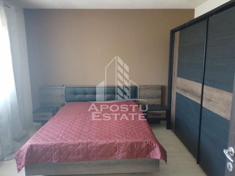 Apartament cu 2 camere semidecomandat, mobilat în Giroc