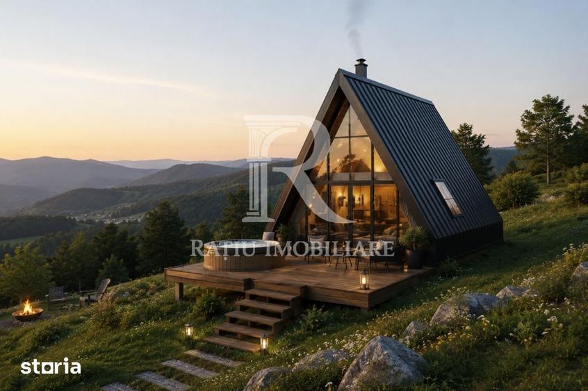 Structura A Frame moderna pentru case premium ?i Airbnb - 3 cam - 20