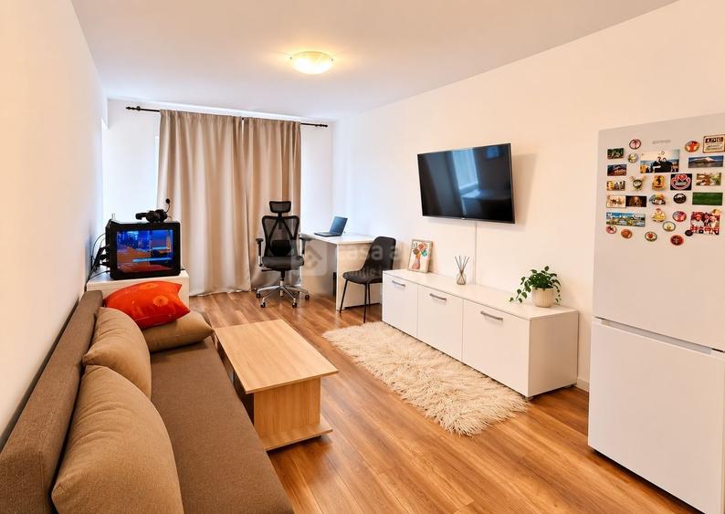 Apartament cu 2 camere semidecomandat, mobilat în Tătărași