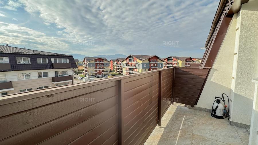 Apartament cu 2 camere semidecomandat, mobilat în Sânpetru