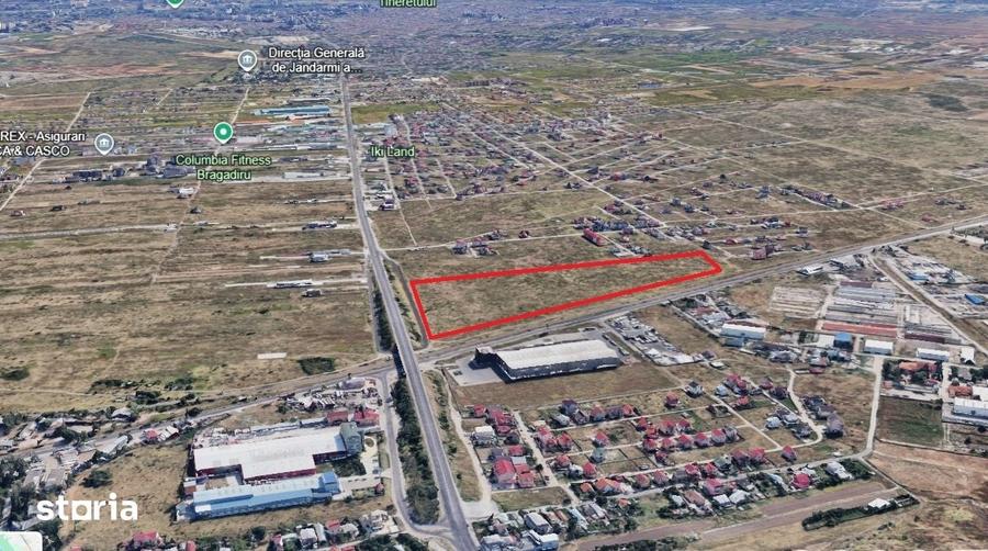 Teren de 87447 mp, în Central