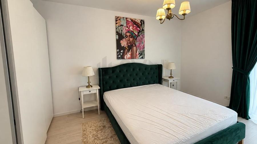 Apartament cu 2 camere decomandat, mobilat în Herăstrău