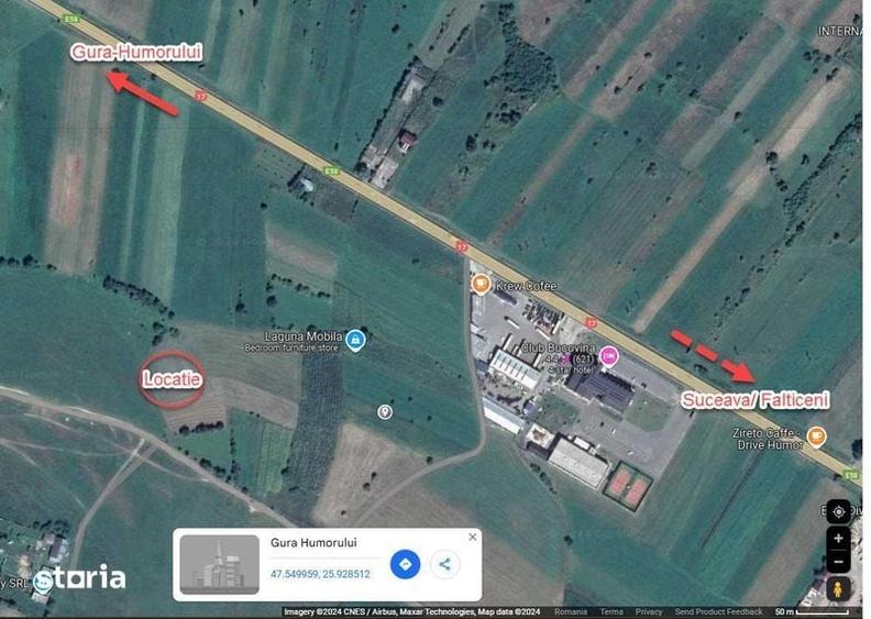 Teren de 2500 mp, în Capu Câmpului
