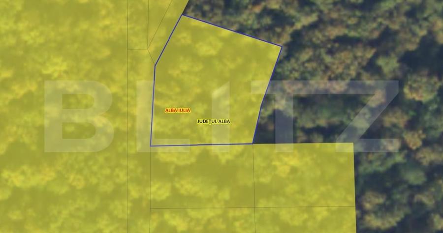 Teren Construcții intravilan de 1000 mp, în Cetate