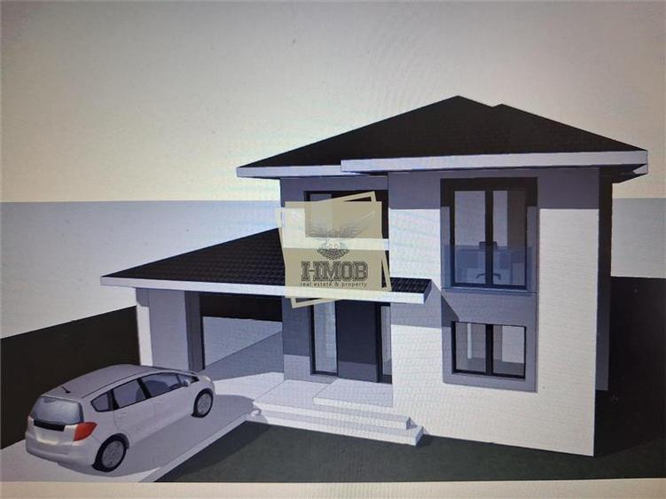 Casă individuală cu 5 camere cu Teren 530 Mp în Șelimbăr