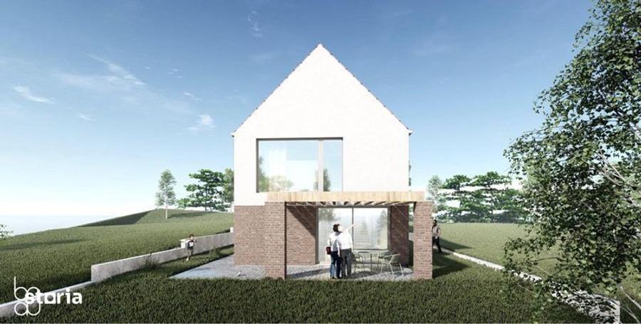 Casă cu 4 camere cu Teren 135 Mp în Baciu