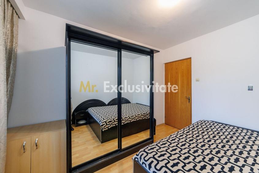 Apartament cu 3 camere decomandat, mobilat în Popa Șapcă