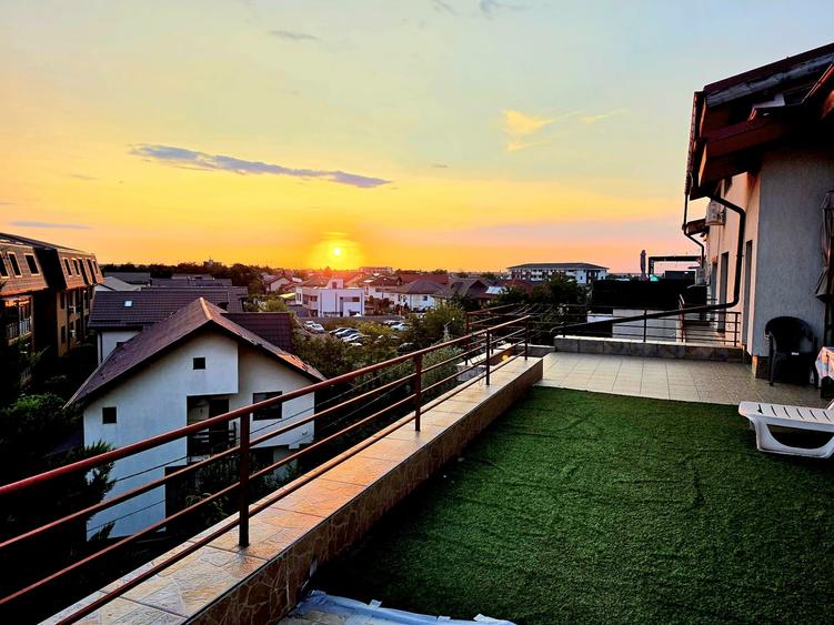 PENTHOUSE 3 CAMERE | 118 MP plus TERASĂ 61MP | Living spectaculos | Centrală - 16