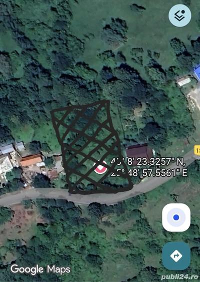 Teren de 2700 mp, în Telega