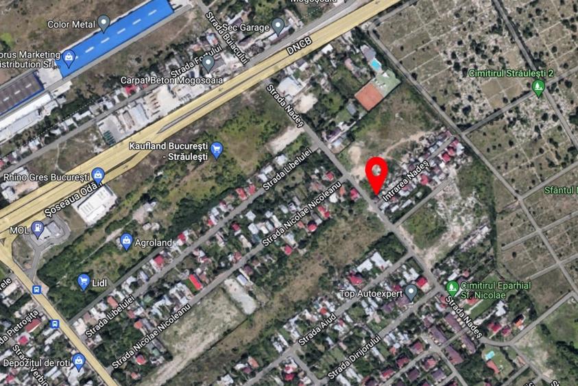 Teren Construcții intravilan de 2500 mp, în Bucureștii Noi