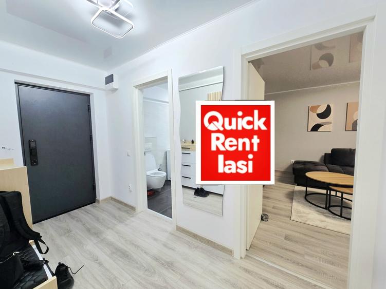 Lux Copou Garden Residence Apartament 3Camere Open Space De Inchiriat - 16