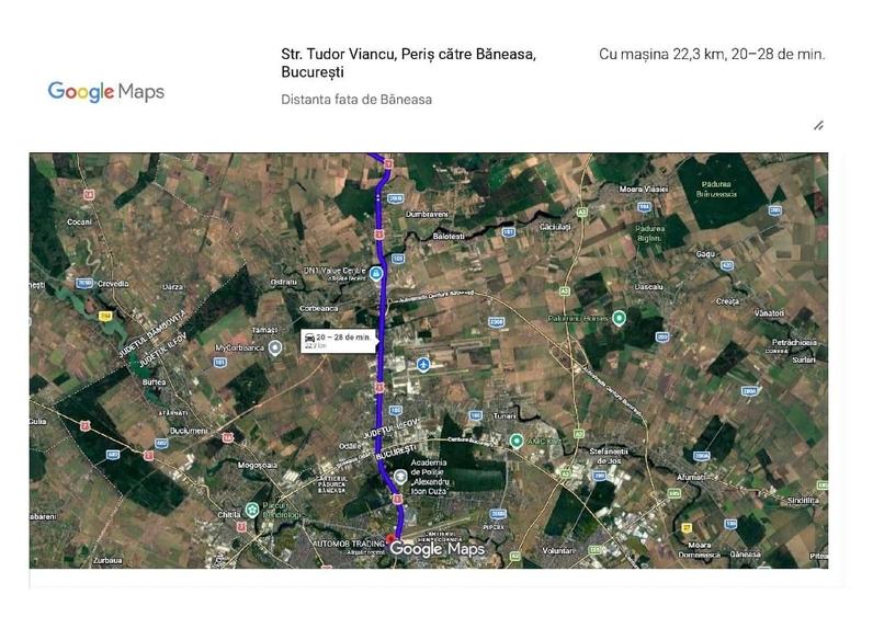Teren Construcții intravilan de 5899 mp, în Periș