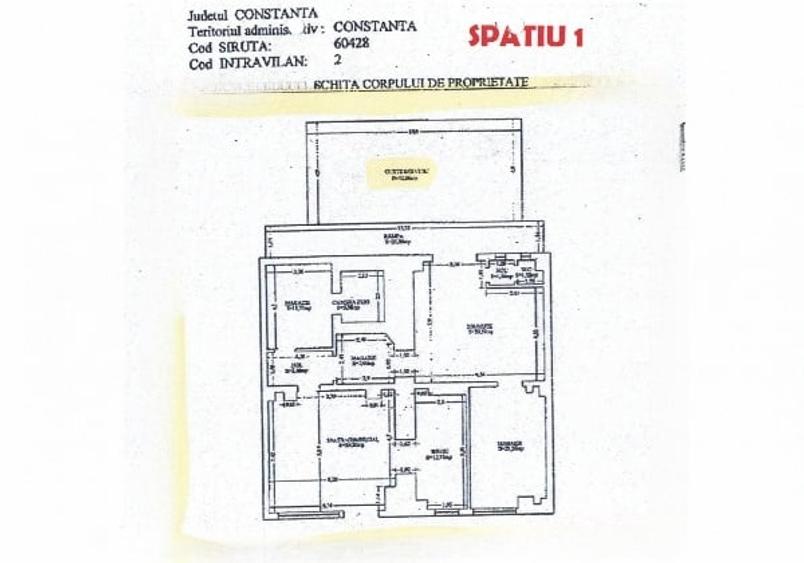 Spațiu comercial, de 137 mp, în Faleza Nord