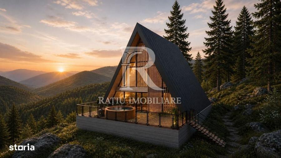 A-Frame Grand Structura Metalica Premium | 5 Camere - 2