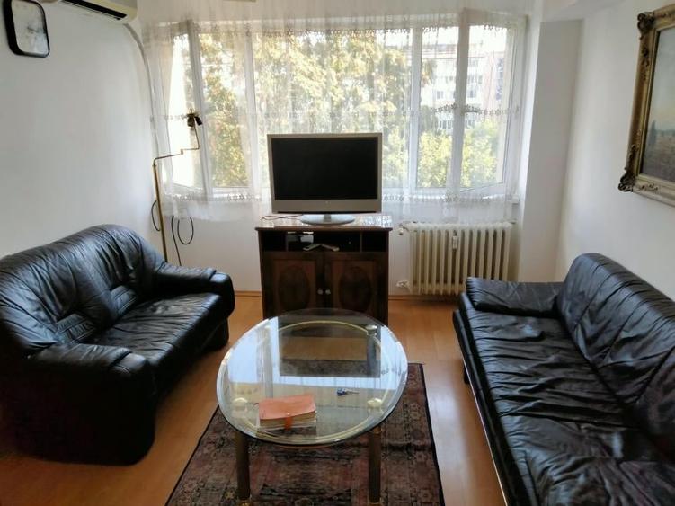 Apartament cu 2 camere semidecomandat, mobilat în Iancului